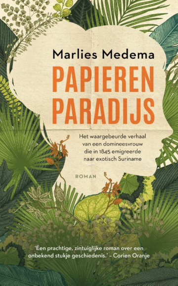 het boek 'Papieren Paradijs' van Marlies Medema