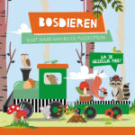 Puzzeltrein bosdieren - Afbeelding 2