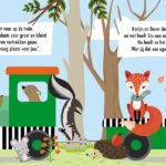 Puzzeltrein bosdieren - Afbeelding 3