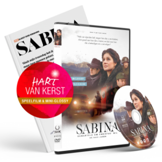 Hart van Kerst 2022 - DVD Sabina incl. digitale stream - mini-glossy Sabina